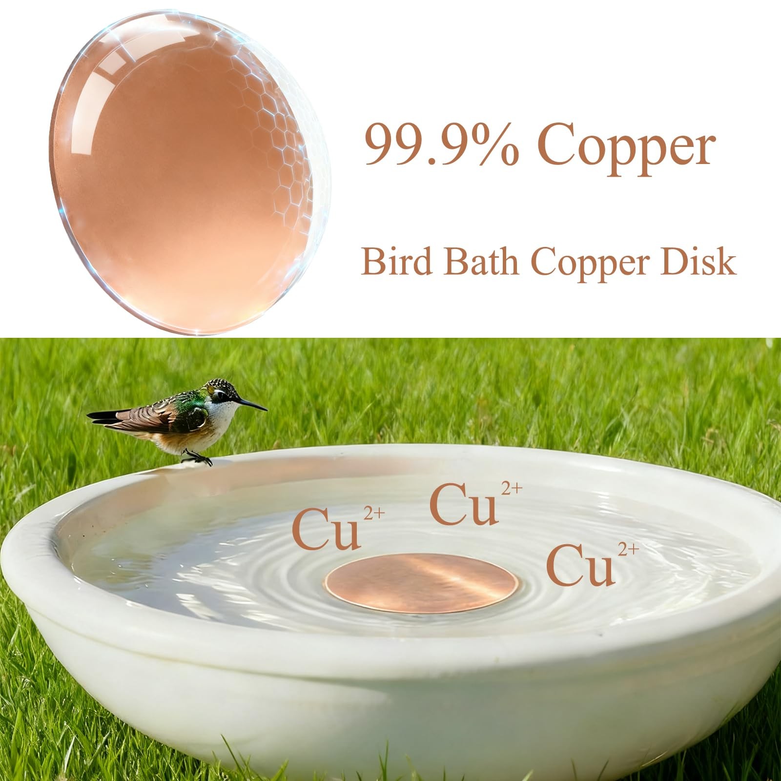 Lsverde 4 Pcs 99.9 Pure Round Copper Sheet Metal Diameter 4 0.6Mm Thickness For