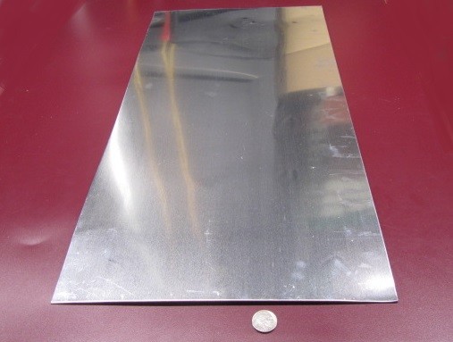 1100 Aluminum Sheet Softened (O) .063″ (1/16″) Thick x 12.0″ Wide x 24.0″ Long