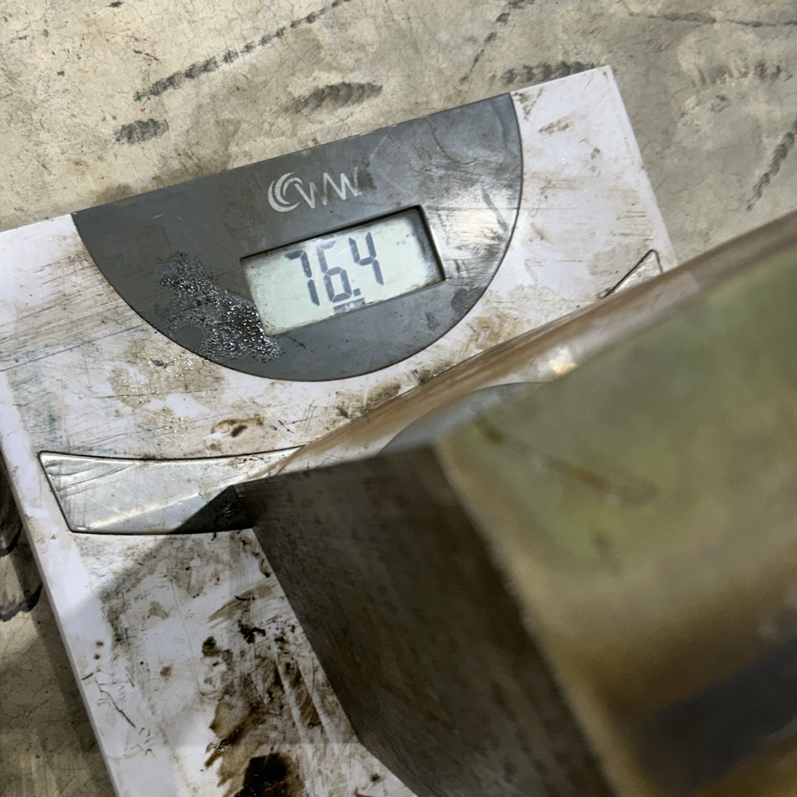 Block Of A2 Tool Steel Air Hardened Machine Tool Steel 11.75×4.875×4.625” 76#