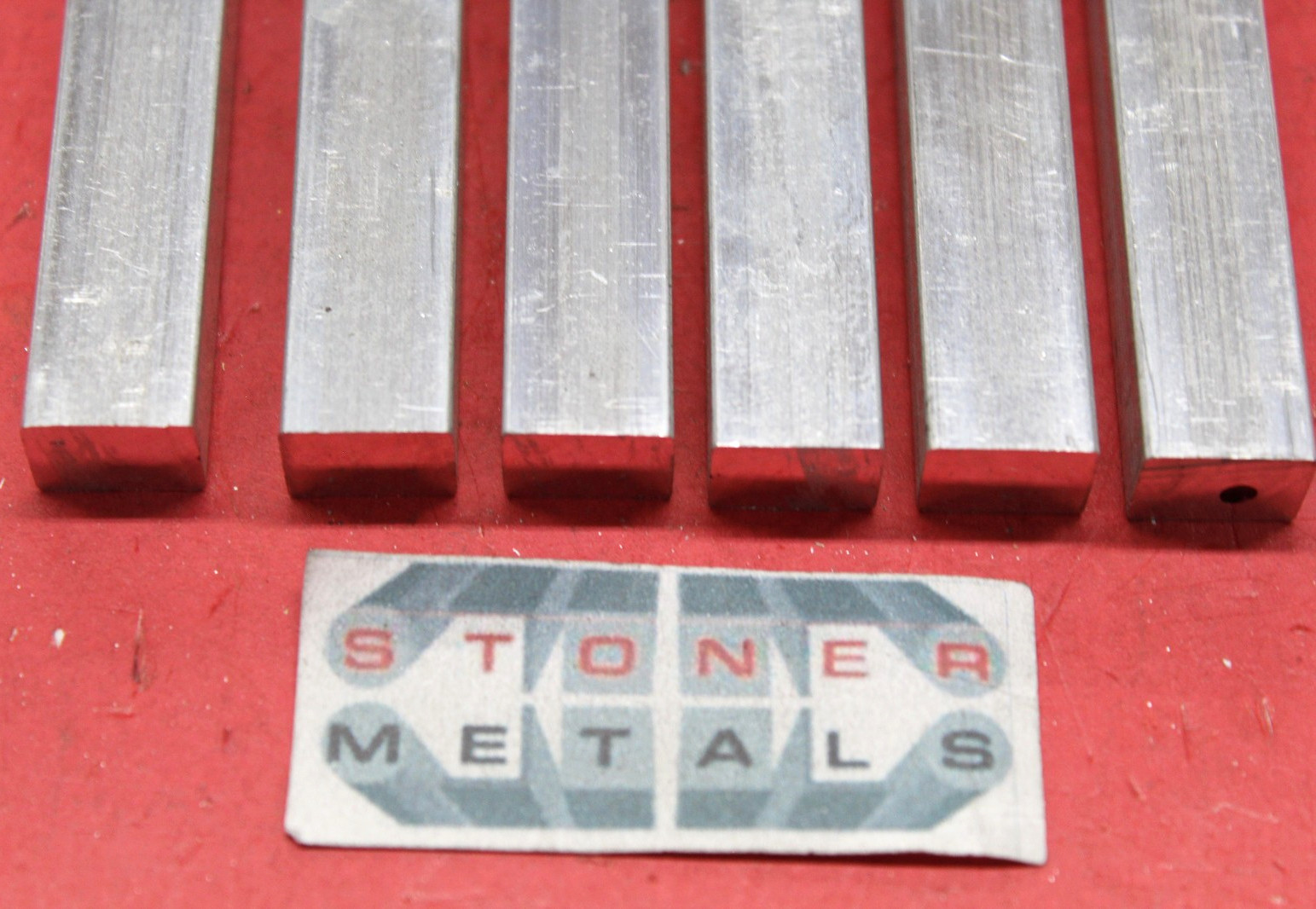 22 Pieces 3/8″ X 3/4″ ALUMINUM 6061 FLAT BAR 10″ long T6511 Extruded Mill Stock