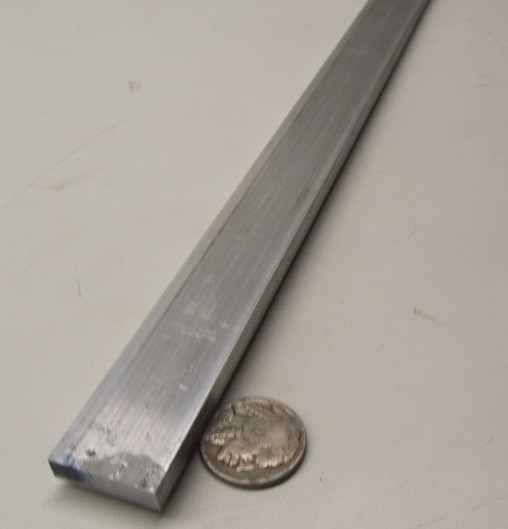 6061 T651 Aluminum Bar, 1/4″ (.250″) Thick x 3/4″ Wide x 60″ Length