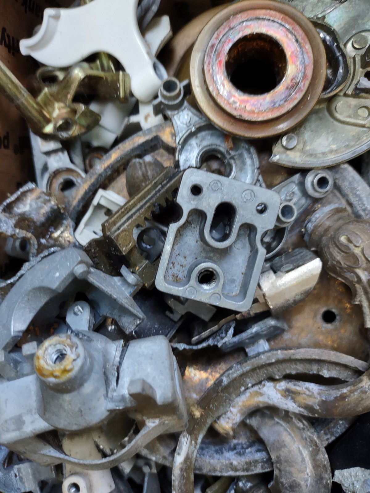 19 Pound Box Scrap Zinc Metal – For Melting and Casting-Resource Recovery.