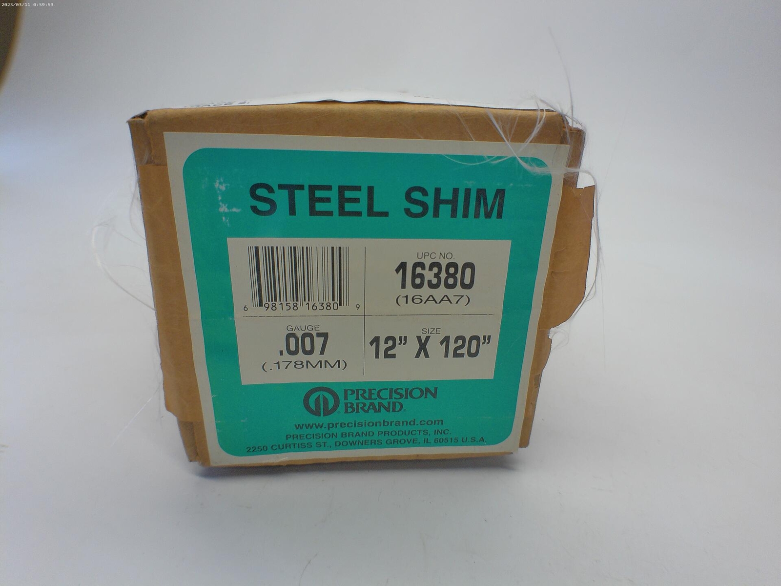 PRECISION 16380 STEEL SHIM NSMP