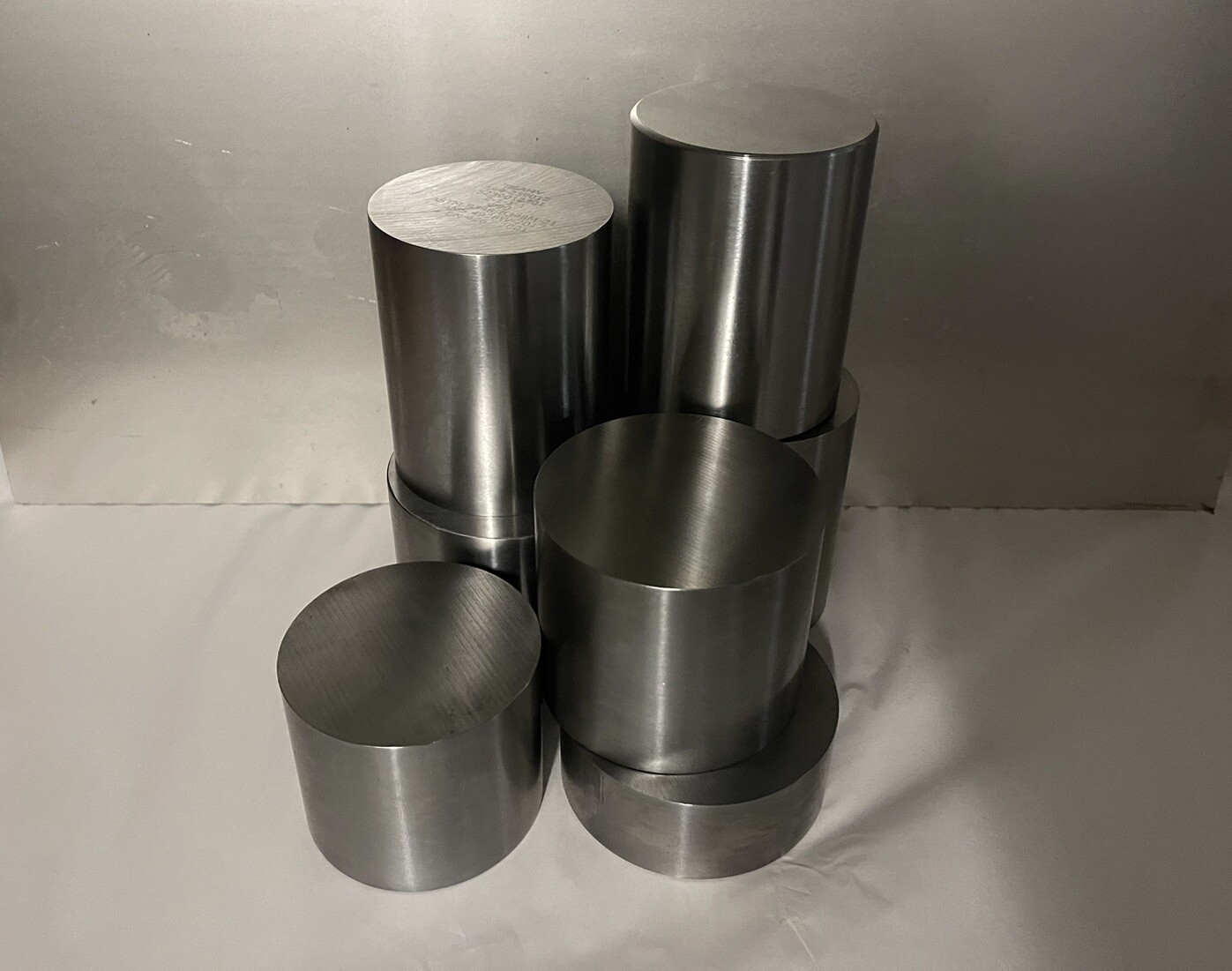 Titanium Ti6Al4V GRADE5 Ø90x102mm Round Material Round Bar Rod Solid Material
