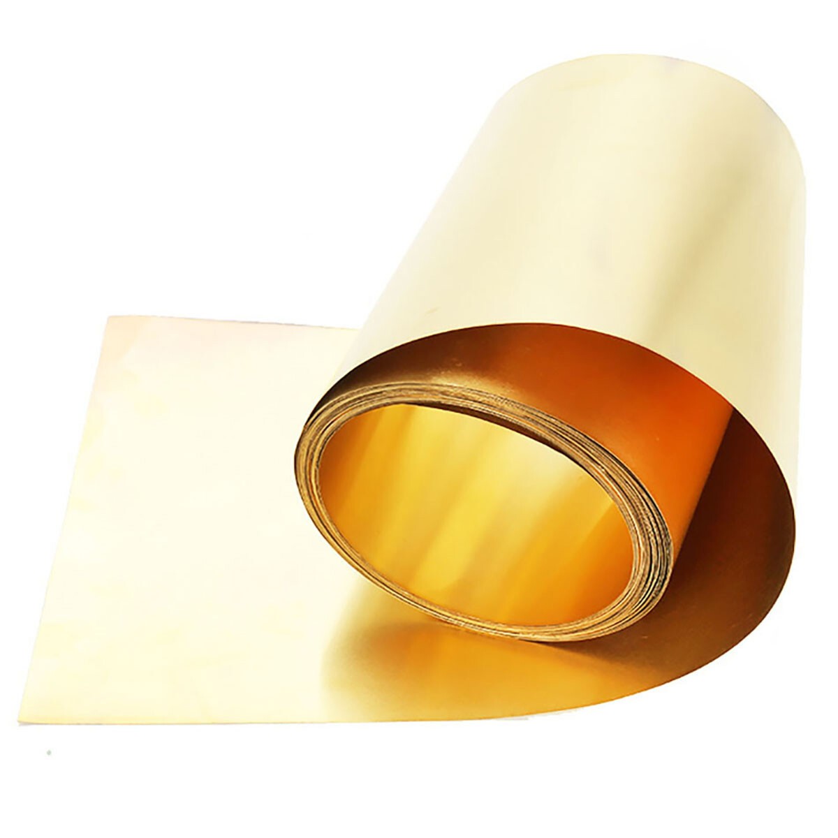 H62 Brass Sheet Strip 0.01mm-1mm Thick Brass Sheet Brass Foil Brass Belt