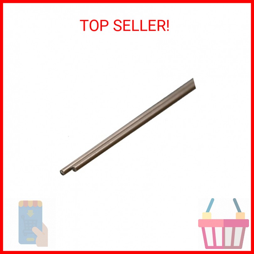 K&S Precision Metals Round Stainless Steel Rod 87131 – 1/16″ OD x 12″ Long – Con