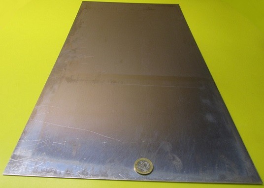 2024 Aluminum Sheet, T3, .040″ Thick x 12.0″ Width x 24.0″ Length