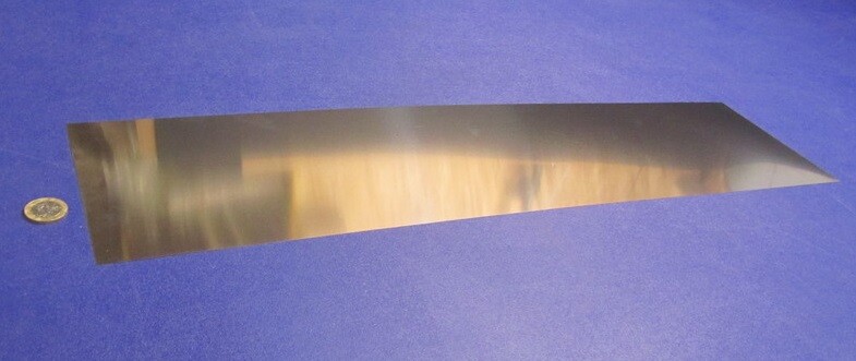 18-8 Stainless Steel Sheet, Full Hard, .005″ x 6.0″ x 25″
