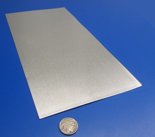 1100 Aluminum Sheet Softened (O) .020″ Thick x 6.0″ Wide x 12.0″ Long, 2 Pcs