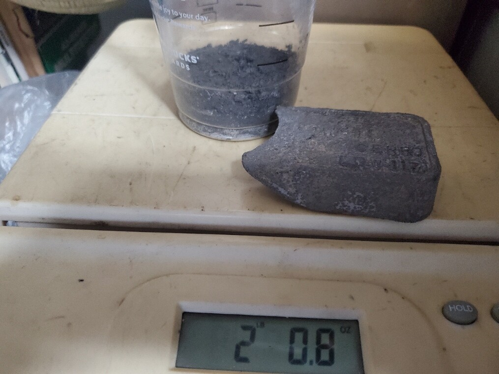 Cerrolow 117° 2 lb. ingot & melt Low Temperature Alloy Bismuth based Eutectic