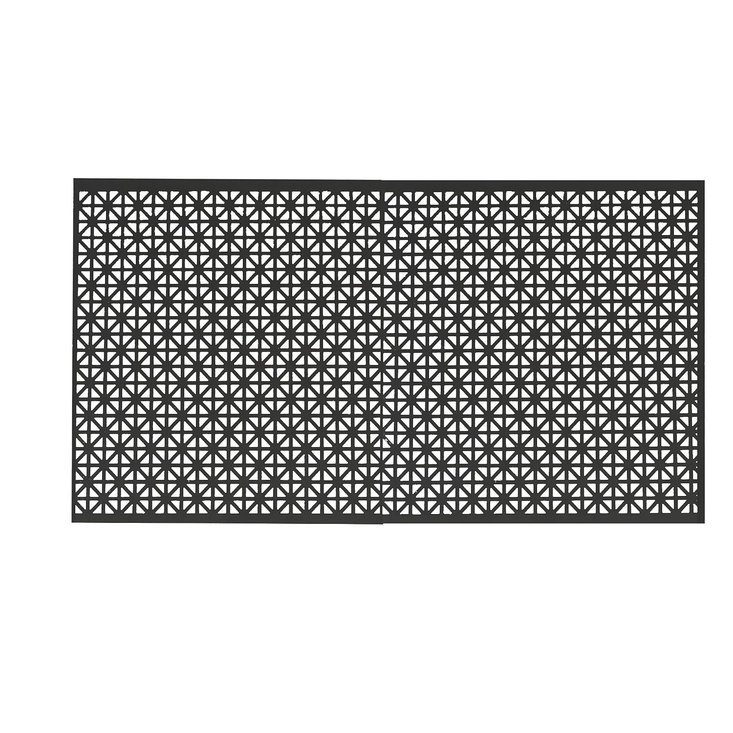 12 in. x 24 in. x .020 in. Black Aluminum Sheet Union Jack