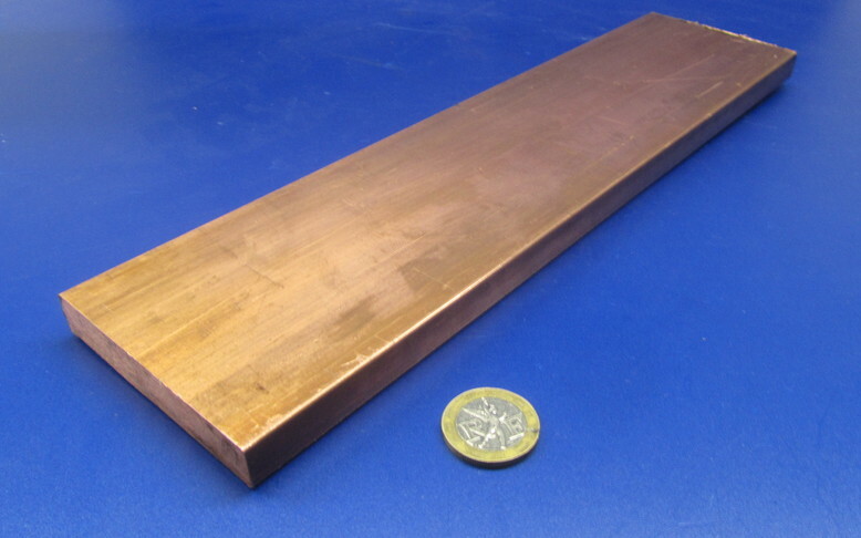 110 Copper Bar H02, 1/2″ Thick x 3.0″ Wide x 1 Ft Length