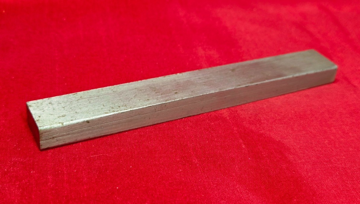 D2 Tool Steel Block Billet 5.075″ L x 0.69″ W x 0.35″ Thick – 5.5 Oz.