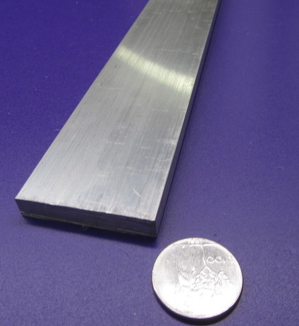 5052 Aluminum Bar, (1/4 Hard H32) .375″ (3/8″) Thick x 2.0″ Width x 24″ Length