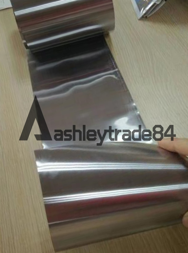 1PCS Ti Gr2 Grade 2 ASTM B265 Thin Plate Sheet Foil 0.1x100x300 mm NEW