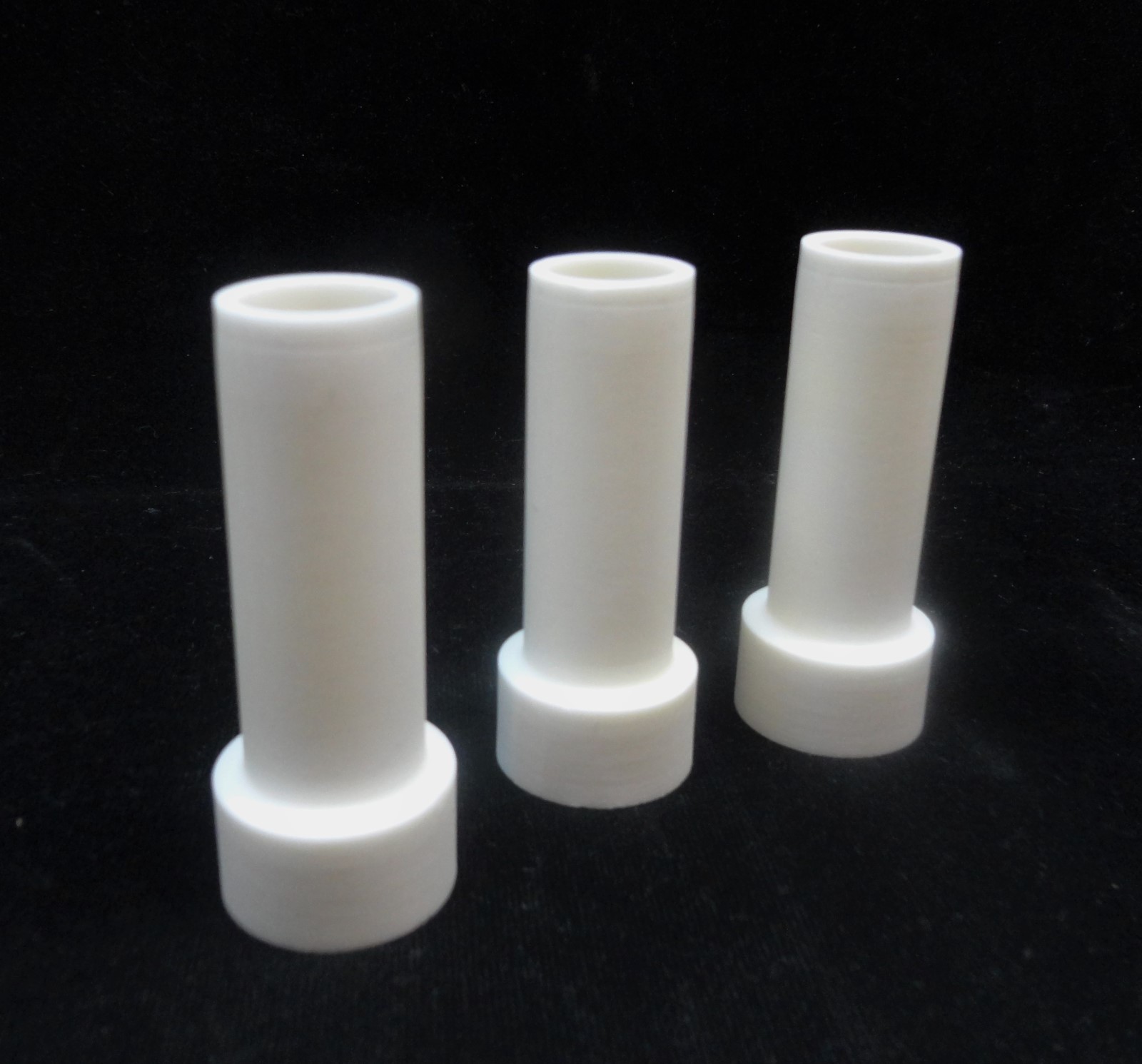 PAIR OF ISO PRESSED HIGH ALUMINA STEPPED BUSHING INSULATORS No.: 219