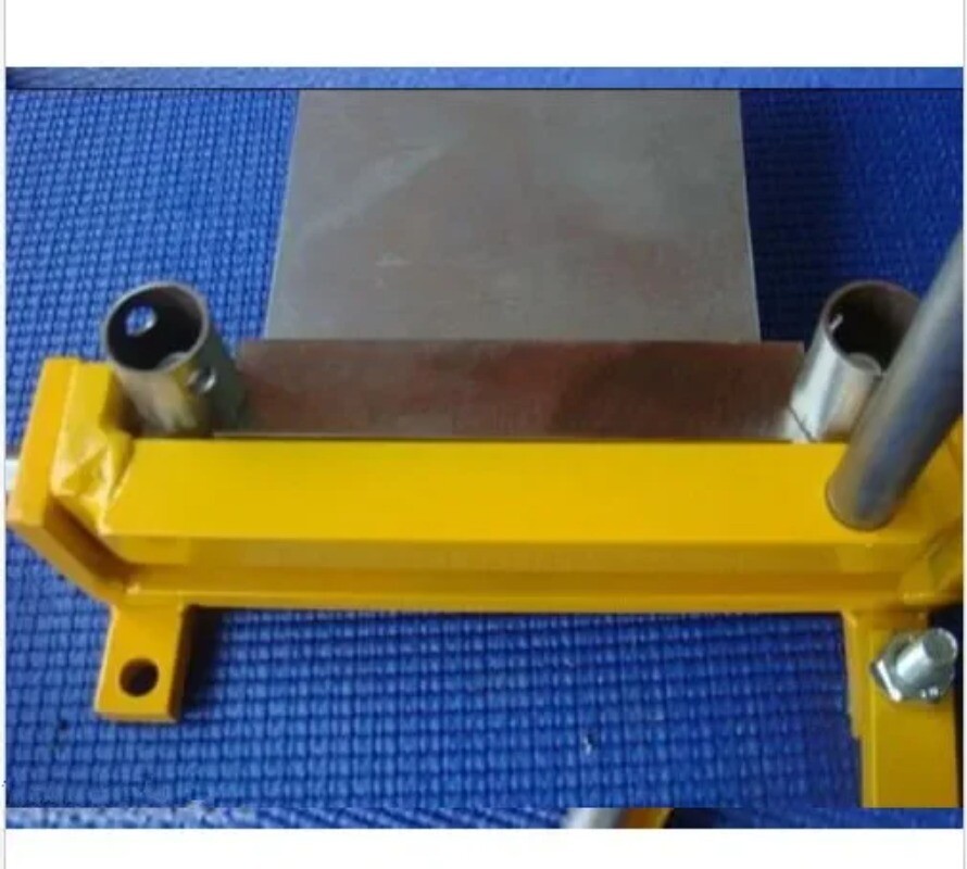 Manual Metal Iron Aluminum Copper Plate Sheet Bending Machine ATT 100mm Wide