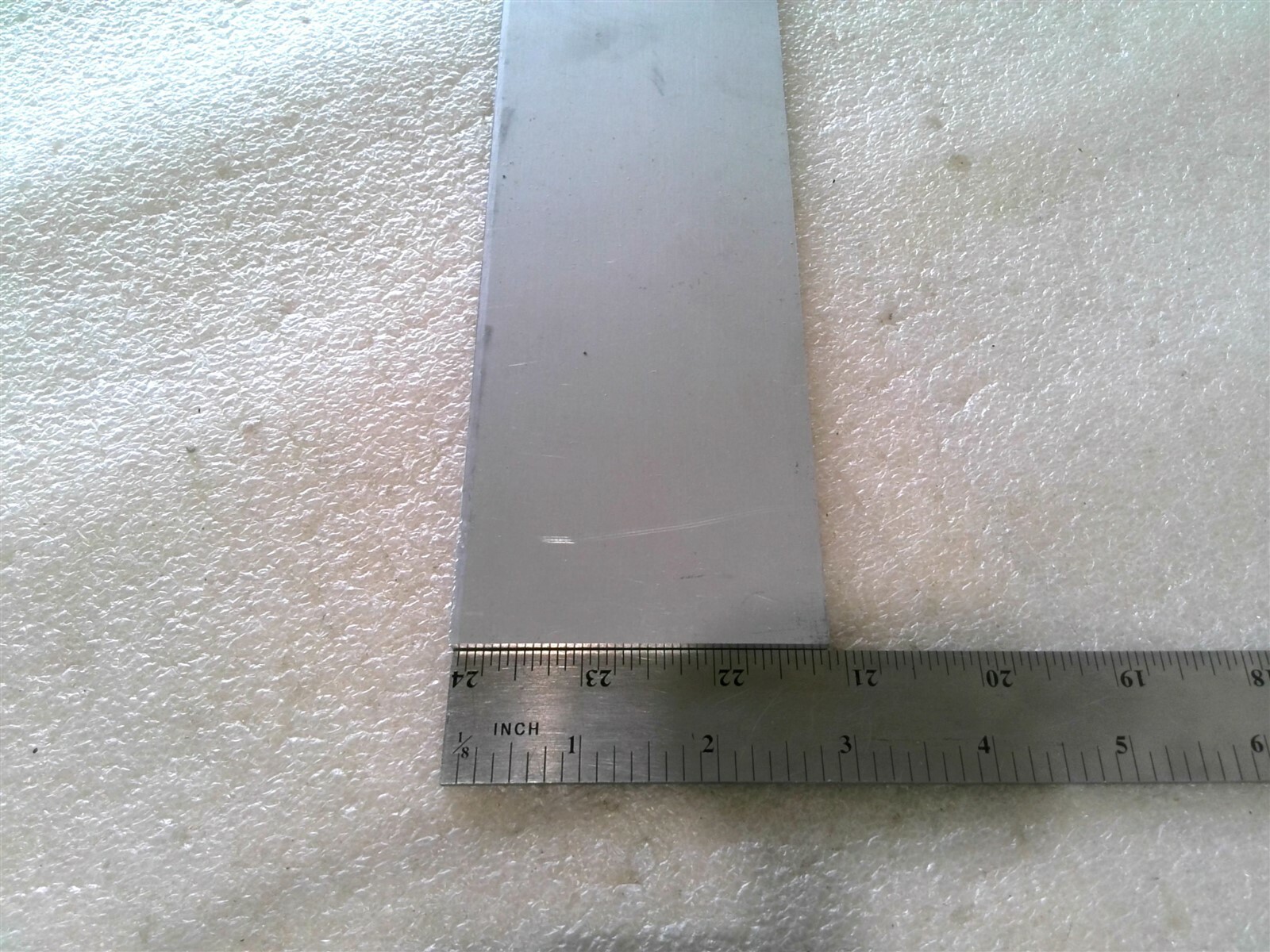 ALUMINUM ALLOY SHEET 6061-T6 GRADE 0.190″ X 2.75″ X 12.75″ (LOT OF 2 SHEETS)