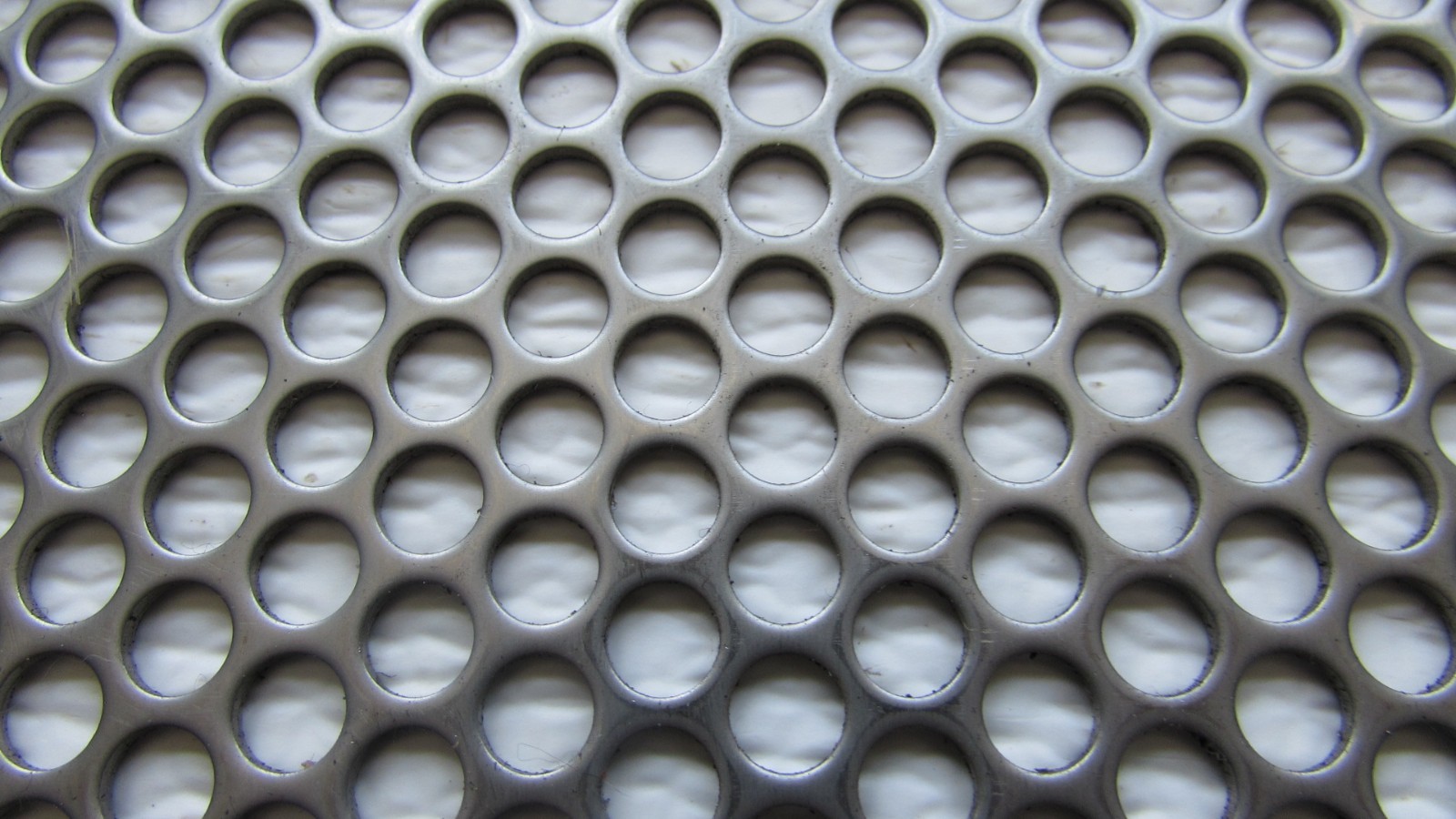 1/4″ HOLES 18 GAUGE CARBON STEEL STEEL PERFORATED SHEET– 12″ X 12″