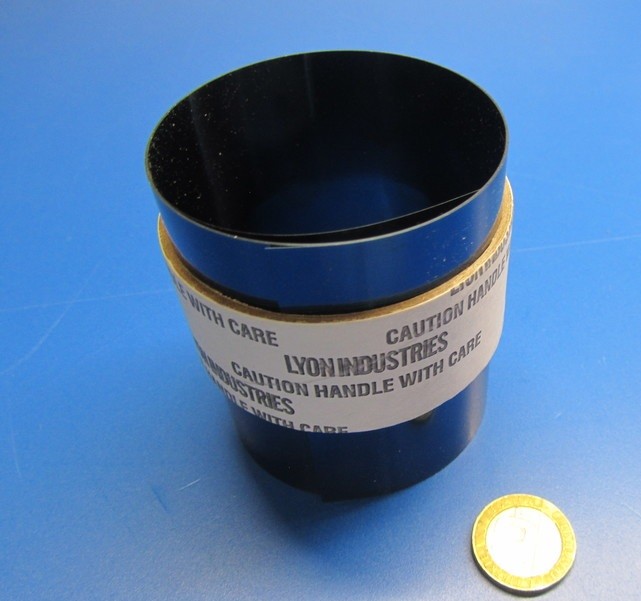 Blue Tempered Spring Steel Shim 0.003″ Thick x 3.0″ Width x 50″ Length