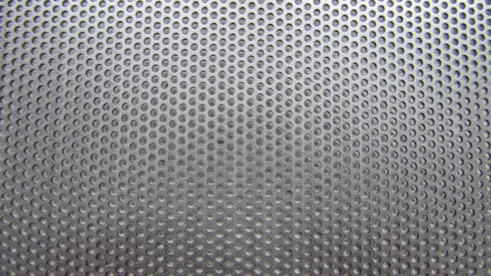 1/16″ HOLES –20 GAUGE 304 STAINLESS PERFORATED SHEET–11-1/2″ x 12-1/4″