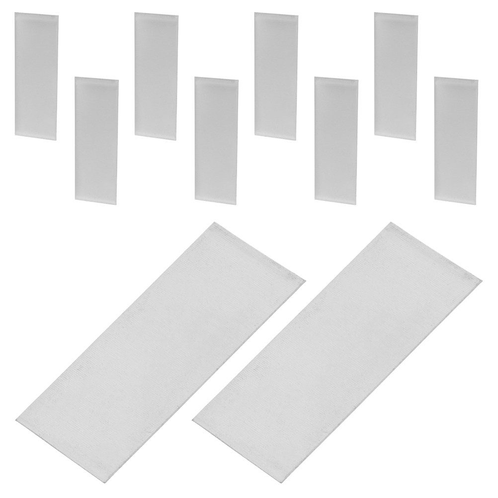 10 Pcs Electrode Materials Craft Zinc Plate Strip for Electroplating