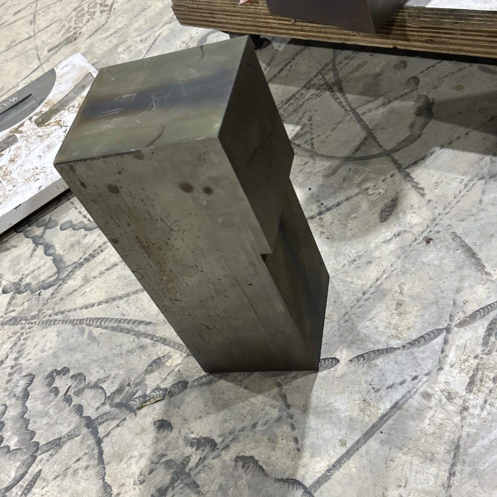 Block Of A2 Tool Steel Air Hardened Machine Tool Steel 11.75×4.875×4.625” 76#