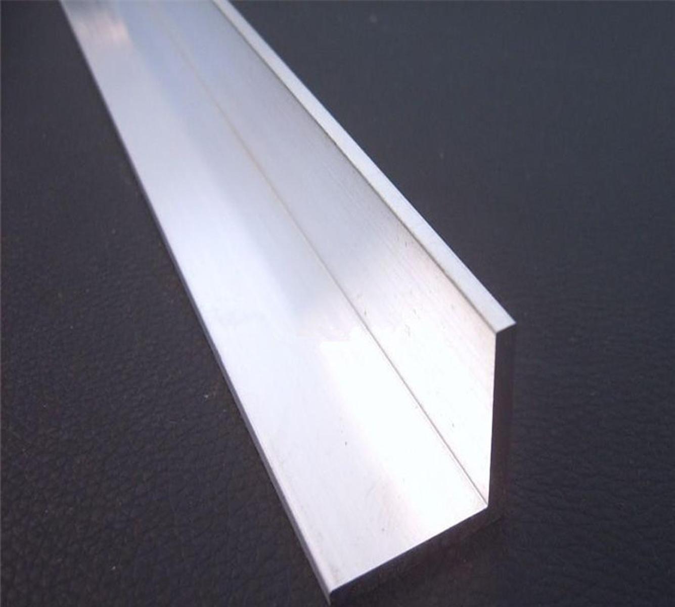 NJ STOCK 4pcs 10mm x 30mm x 250mm(9.84″) Long 2mm Thick 6063 T5 Aluminum Angle