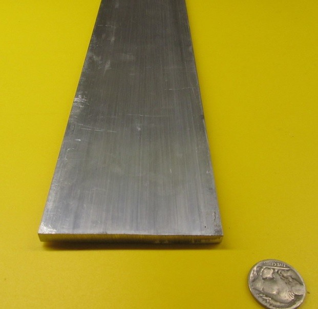 6061 T651 Aluminum Bar, 3/16″ (.187″) Thick x 3.0″ Wide x 12″ Length, 3 units