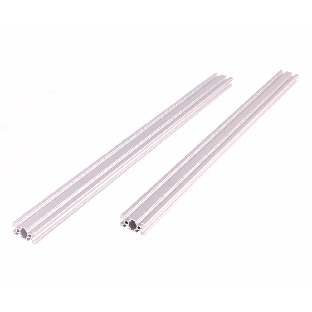 2PCS 600mm 2040 T-Slot Aluminum Extrusion Profile 20mm x 40mm for CNC 3D Printer