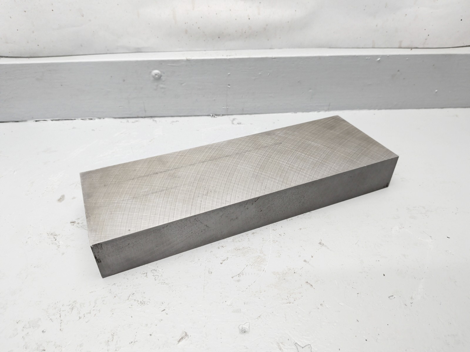 1-5/8″ x 4-1/2″ x 12-1/2″, D3 Decarb Free Tool Steel Flat Stock, 25lbs