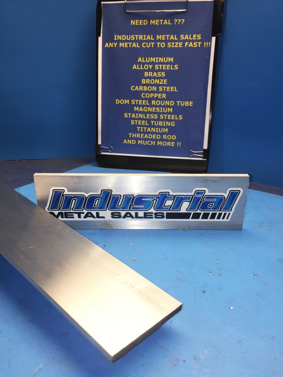 3/16″ x 3″ 6061 T6511 Aluminum Flat Bar x 12″-Long– .188″ x 3″ 6061 T6511 Flat