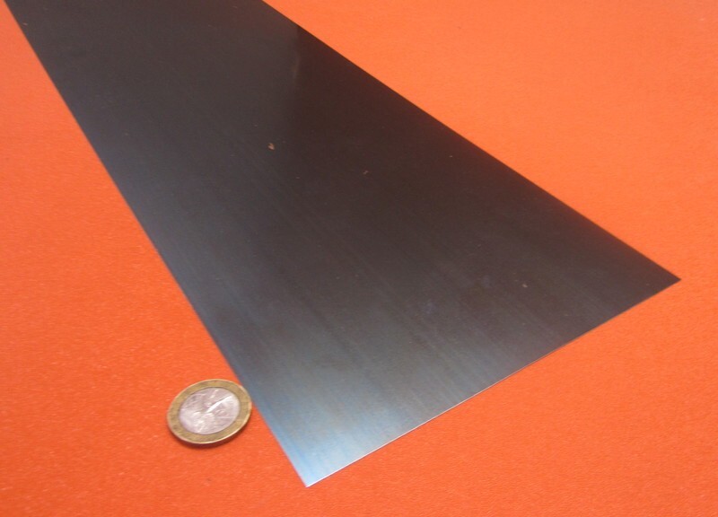 1095 Full Hard Spring Steel Shim 0.005″ Thick x 6.0″ Width x 24″ Length