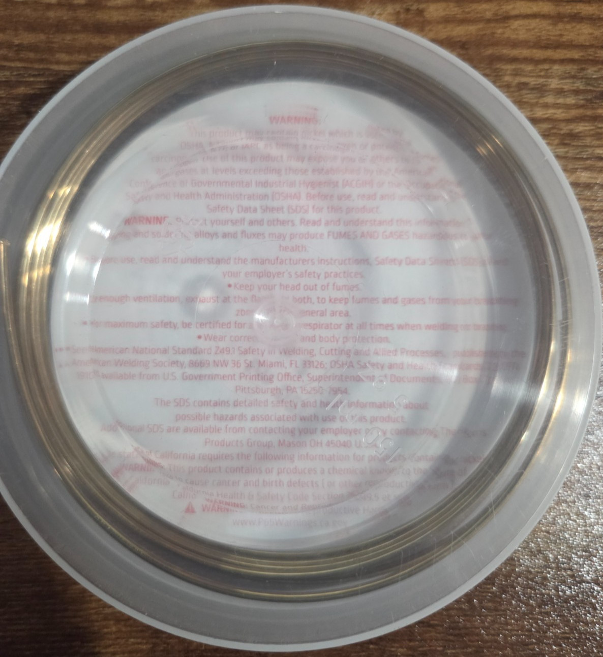 HARRIS 4531 SAFETY-SILV 45 High Silver Brazing Alloy 1/16 in, 1 x 1 Troy OZ Cup