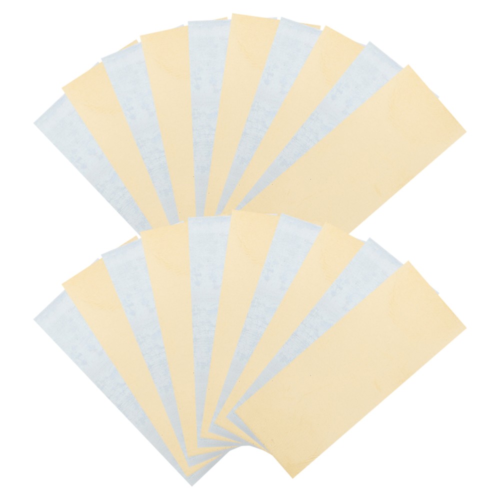 20 Pcs Zinc Copper Electrode Sheet Chemistry Sample Anode and Strips
