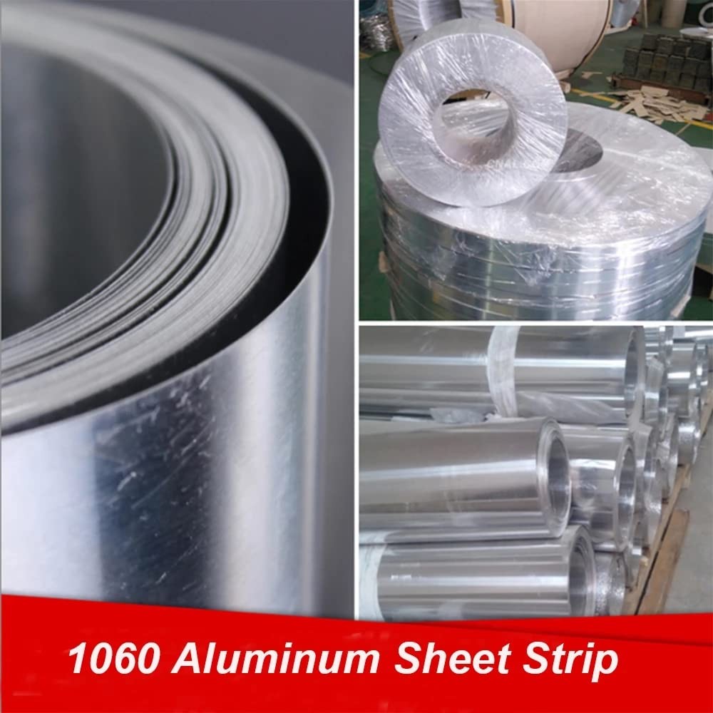 100mm Width AL 1060 Aluminum Strip Aluminium Foil Thin Sheet Plate DIY Materi…