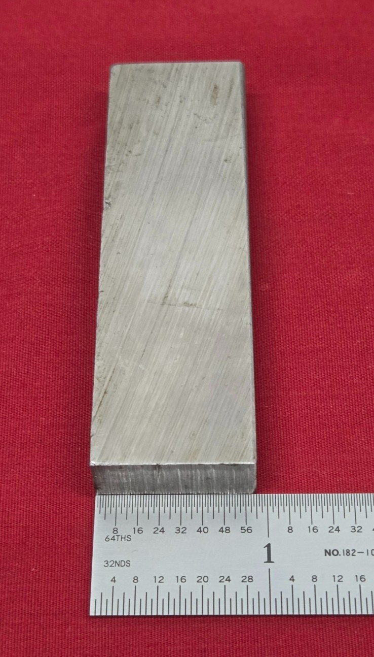D2 Tool Steel Block Billet 3.115″ L x 0.92″ W x 0.41″ Thick, 5.21 Oz.