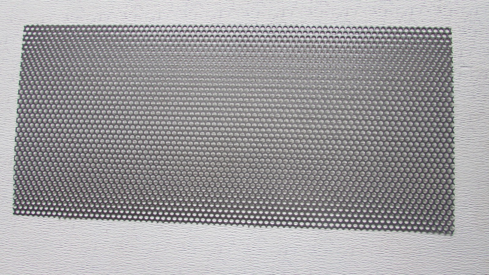 1/4″ HOLES–20 GA.-(035)-304 STAINLESS STEEL PERFORATED SHEET- 12″ X 23=3/8″