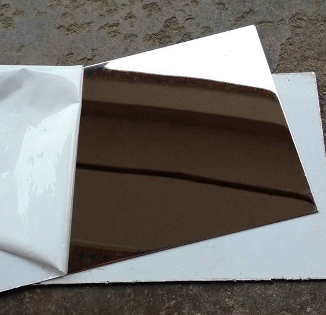 4pcs 0.5mm ±10% x 5″ x 5″ 304 Stainless Steel Mirror Polished Plate Sheet