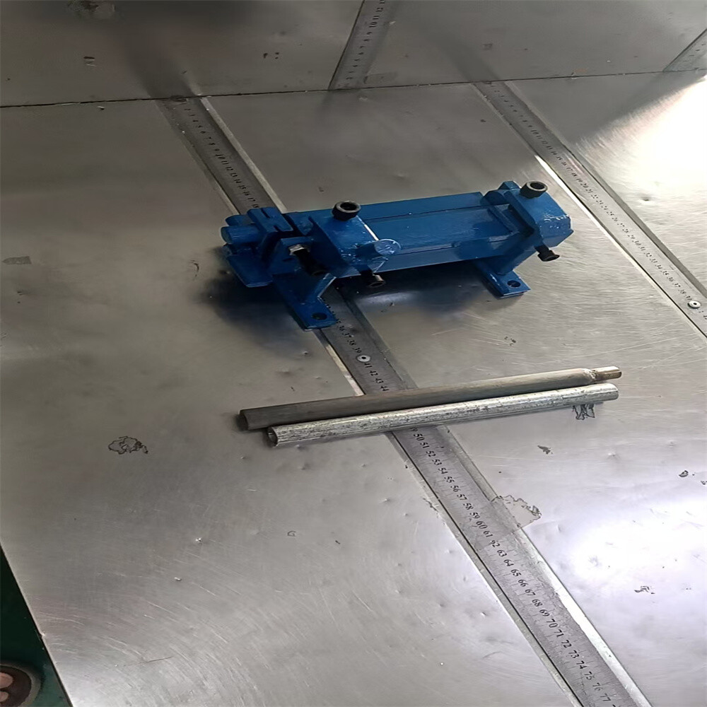 Manual Metal Iron Aluminum Copper Plate Sheet Bending Machine ATT 100mm Wide