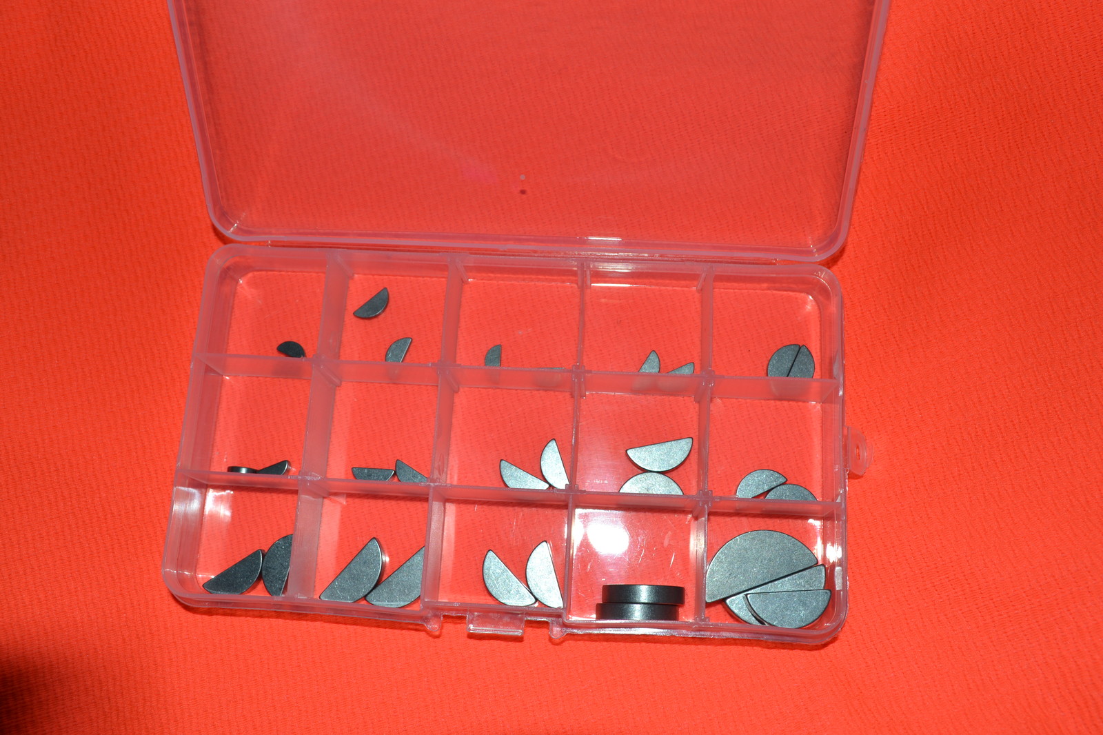 Imperial Disc Spring Key IN Box Choice 0.2cm 0.3cm 0.4cm 0.5cm 0.6cm