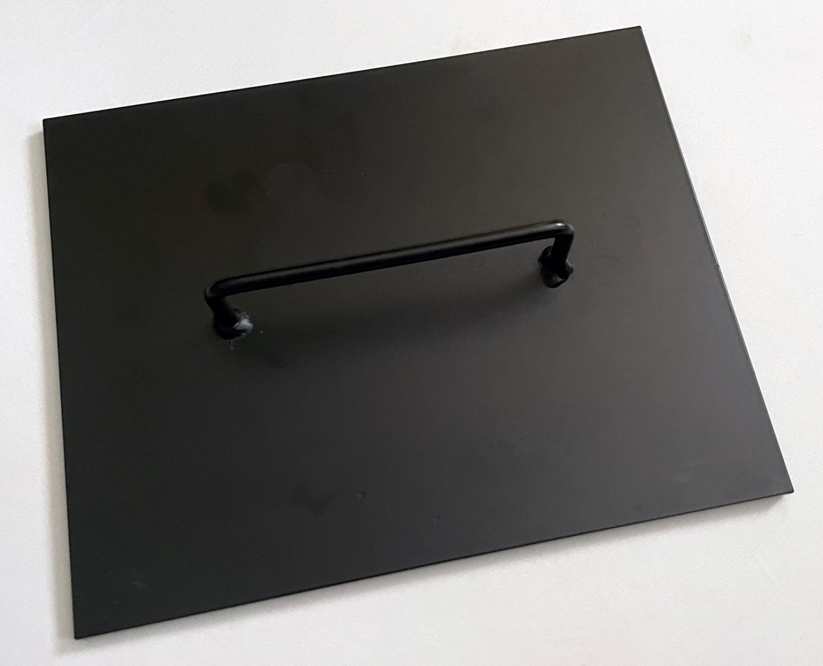 1/4-inch thick Steel Plate Paper Weight, 8 x 10 inches