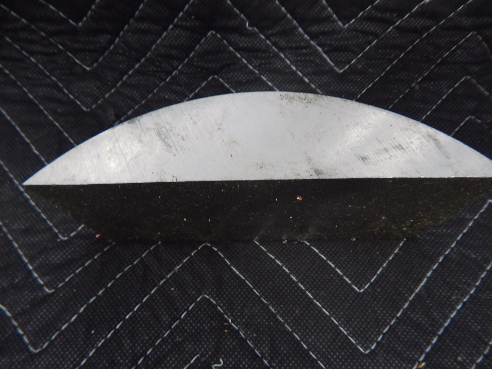 INCONEL 718 (1/4 round cut from a 8 inch round piece 1.4 thickest point 6.2