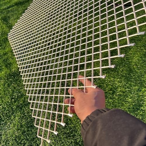 36″x18″ 12 Gauge Aluminum Expanded Metal Sheet – Rhombus Hole, Decorative & Dura