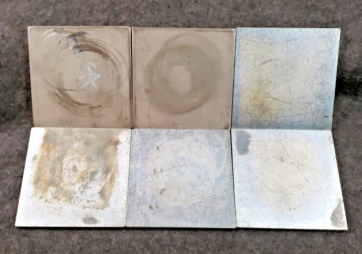 6 Pcs Steel Sheet Sheet Plate Steel Plate (100x100mm) Thickness: 5mm……(OSSD)