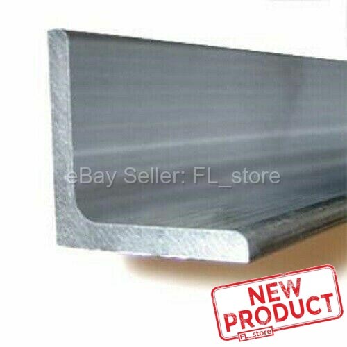 Aluminum Angle Stock 1/4″ x 1-1/4″ x 4 Feet Mill Alloy 6061 90 Degrees NEW