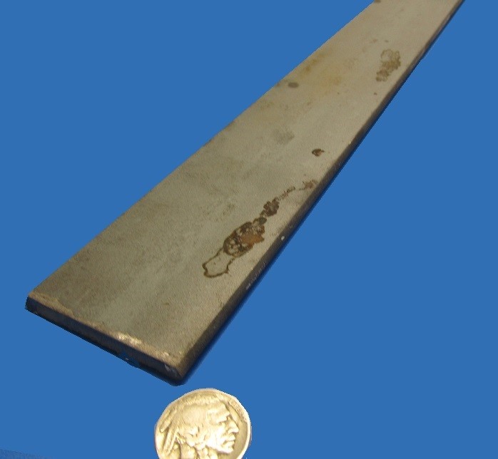 5160 Spring Steel (Knife, Blade) Bar .214″ (+/-.006″) Thick x 2.0″ Wide x 36″