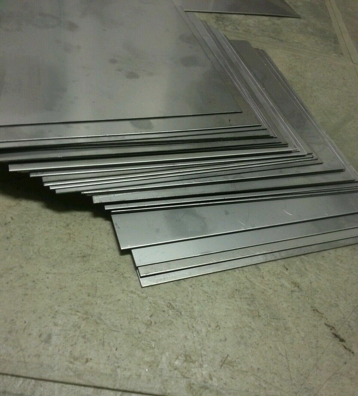 stainless steel 304 8 pieces 24 gage 2″ x 2″ plate flat metal sheet TIG welding