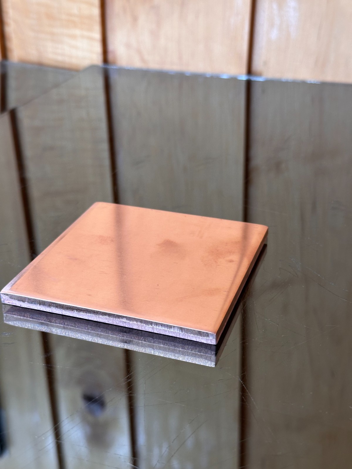 1/4″ COPPER SHEET PLATE NEW 4″x4″ .25″ THICK 110 ALLOY*CUSTOM SIZES AVAILABLE*
