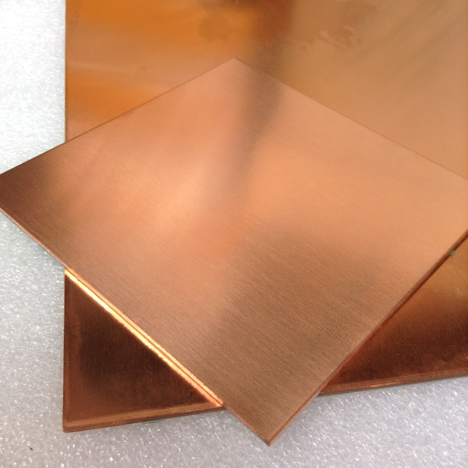 Copper Sheet Plate 100 x 100mm 0.5mm to 2mm Thick Thin Material Solid 99.9% Pure